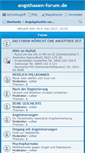 Mobile Screenshot of angsthasen-forum.de