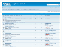 Tablet Screenshot of angsthasen-forum.de